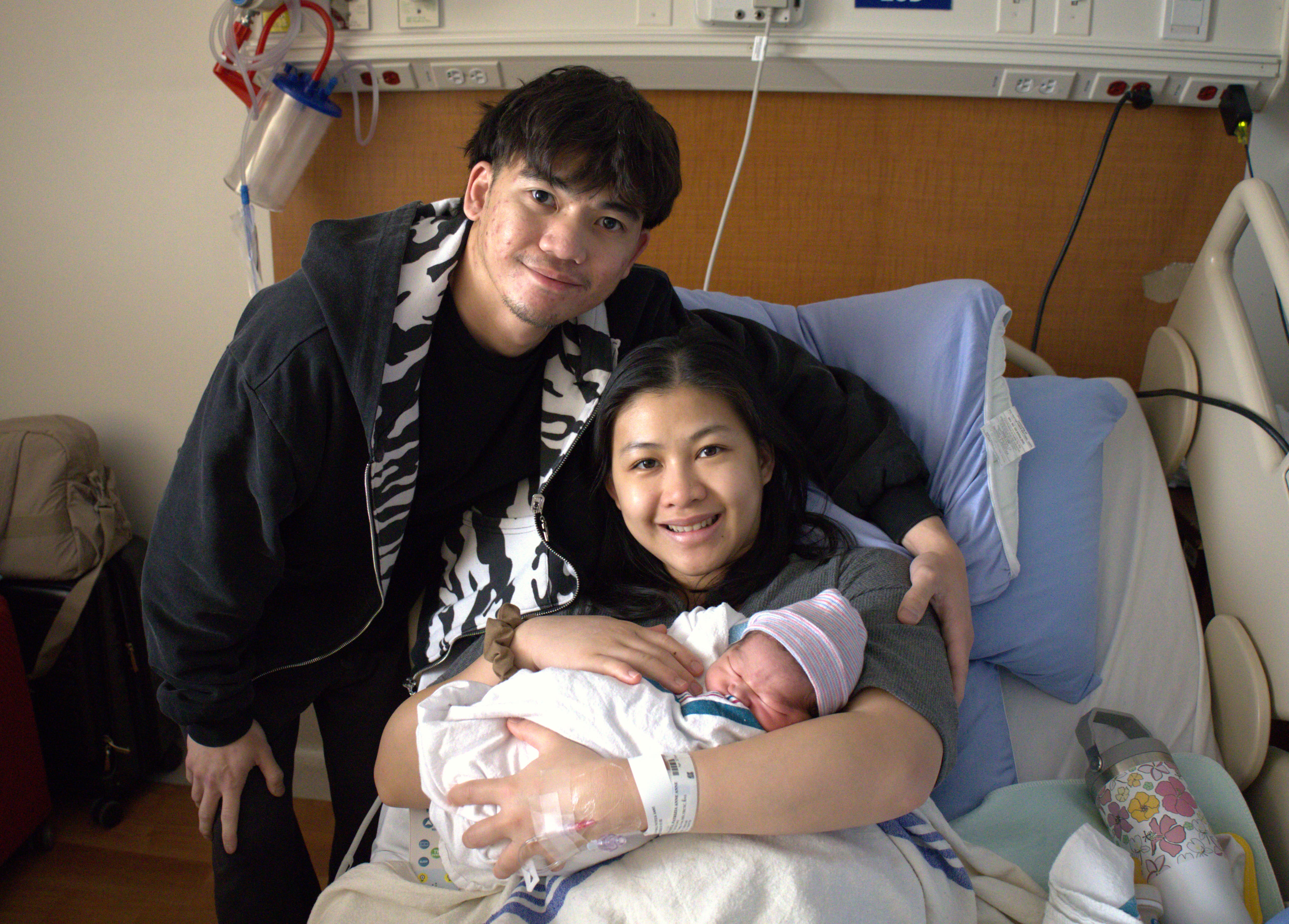 First baby born on St. Patrick's Day 2026.